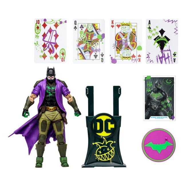 DC Multiverse Action Figure Dark Detective (Future State) (Jokerized) (Gold Label) 18 cm