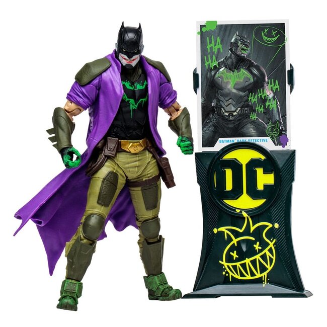 DC Multiverse Action Figure Dark Detective (Future State) (Jokerized) (Gold Label) 18 cm