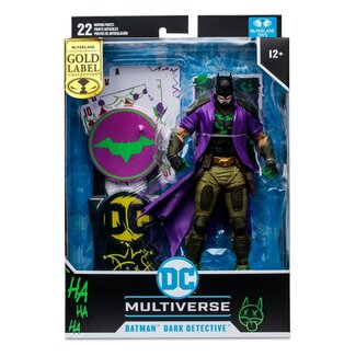 McFarlane Toys DC Multiverse Actionfigur Dark Detective (Future State) (Jokerized) (Gold Label) 18 cm