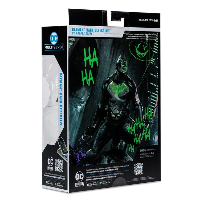 DC Multiverse Actionfigur Dark Detective (Future State) (Jokerized) (Gold Label) 18 cm