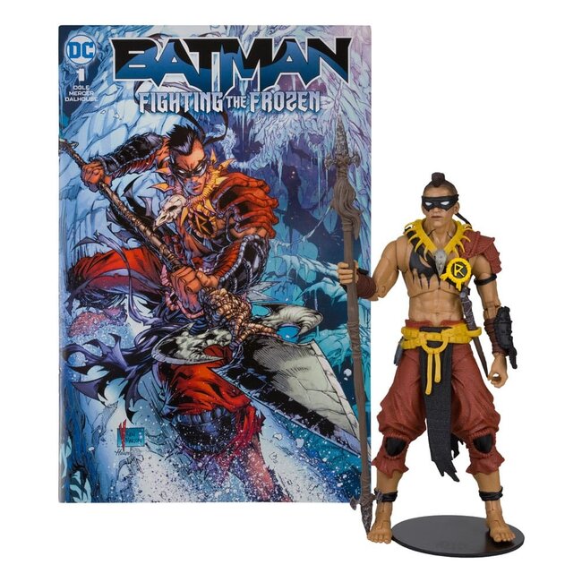 McFarlane DC Direct Page Punchers Action Figure & Comic Book Robin (Batman: Fighting The Frozen Comic) 18 cm