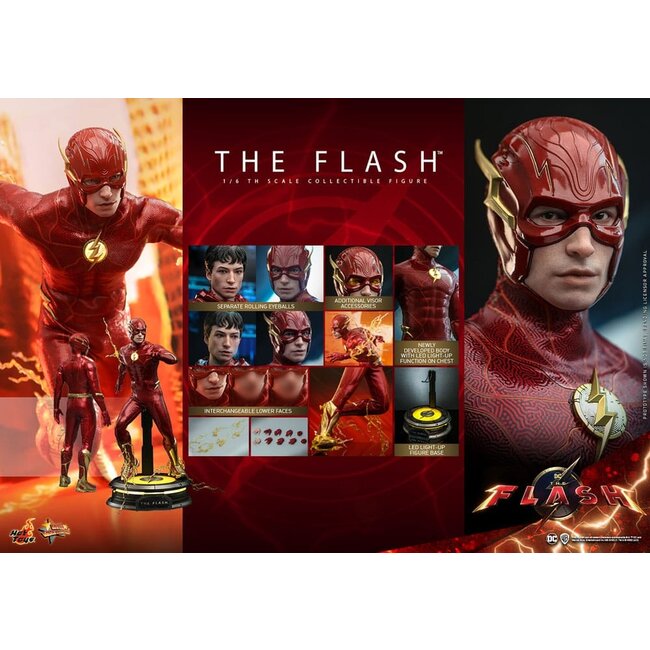 The Flash Movie Masterpiece Action Figure 1/6 The Flash 30 cm