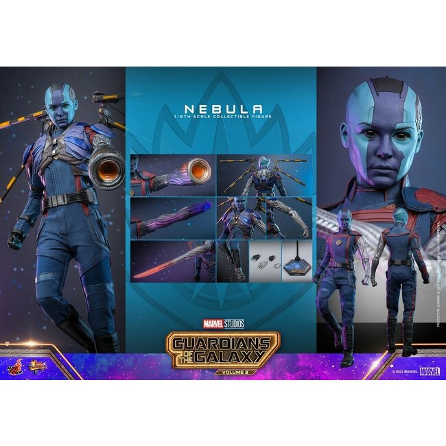 Guardians of the Galaxy Vol. 3 Movie Masterpiece Action Figure 1/6 Nebula 29 cm