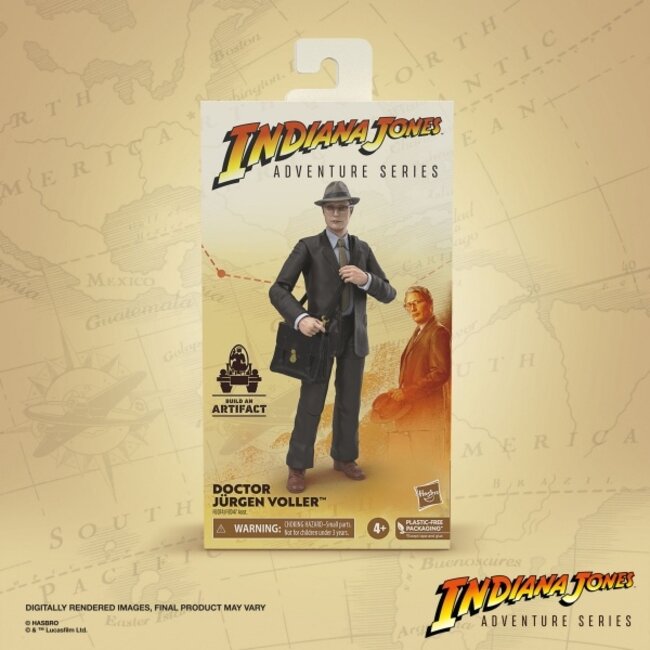 Indiana Jones Adventure Series: Dr. Jürgen Voller (The Dial of Destiny) 15 cm
