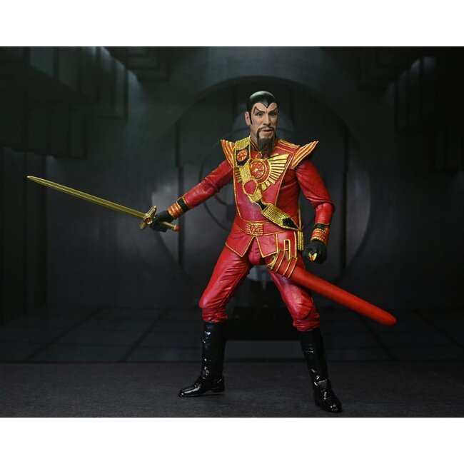 Flash Gordon (1980) Actionfigur Ultimate Ming (Rotes Militäroutfit) 18 cm