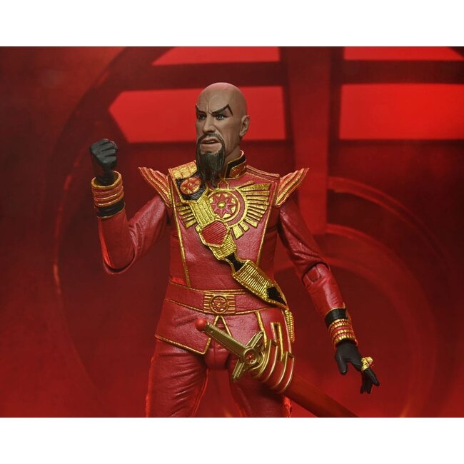 Flash Gordon (1980) Actionfigur Ultimate Ming (Rotes Militäroutfit) 18 cm