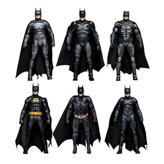 McFarlane Toys DC Multiverse Actionfigur 6er-Pack WB100 Batman The Ultimate Movie Collection 18 cm