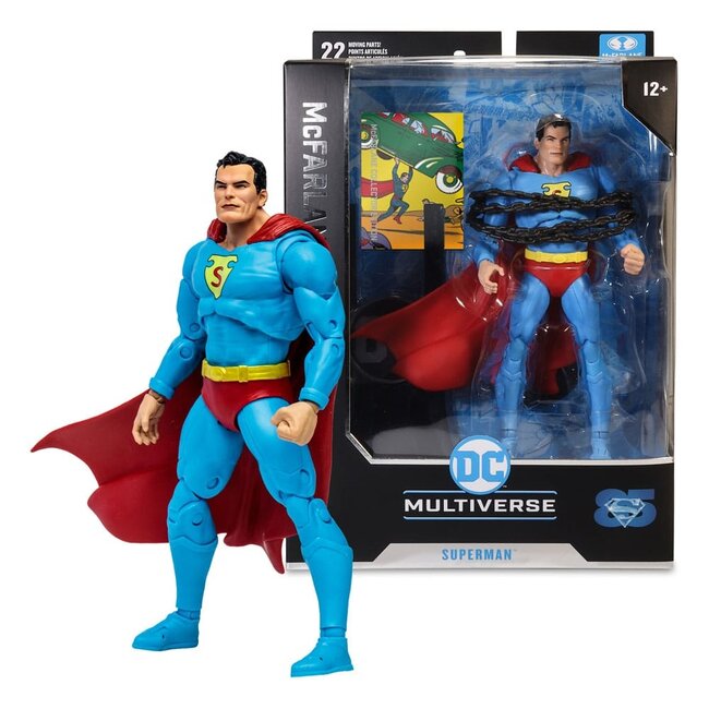 DC McFarlane Collector Edition Actionfigur Superman (Action Comics #1) 18 cm