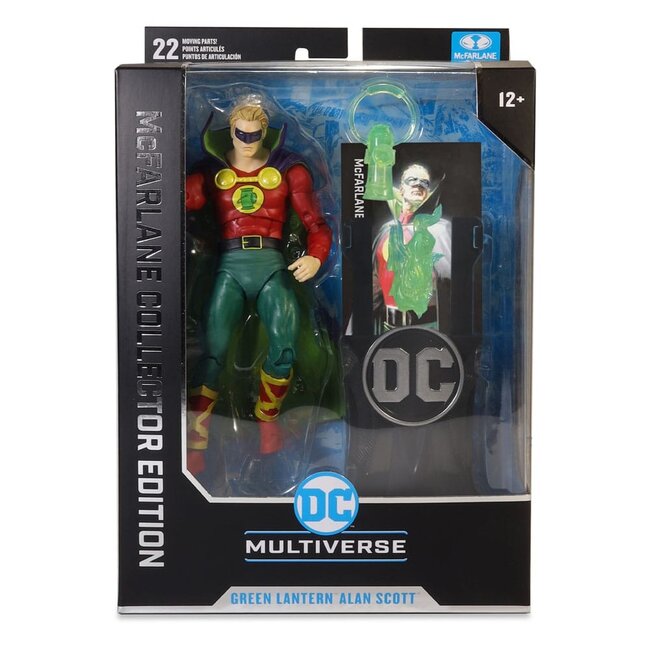 DC McFarlane Collector Edition Action Figure Green Lantern Alan Scott (Day of Vengeance) #2 18 cm