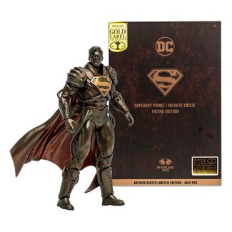 McFarlane Toys DC Multiverse Action Figure Superboy Prime (Patina) (Gold Label) 18 cm
