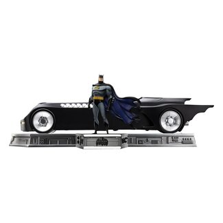 Iron Studios Batman The Animated Series (1992) Art Scale Set Deluxe 1/10 Batman and Batmobile 24 cm