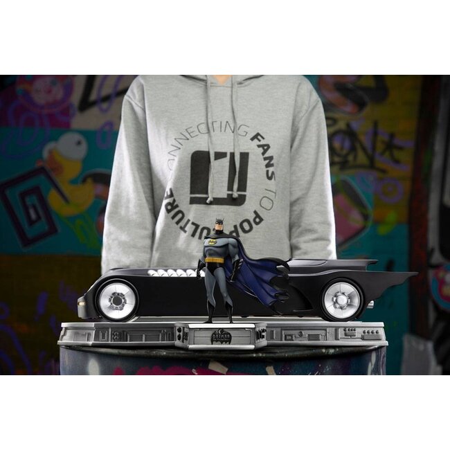Batman The Animated Series (1992) Art Scale Set Deluxe 1/10 Batman und Batmobil 24 cm
