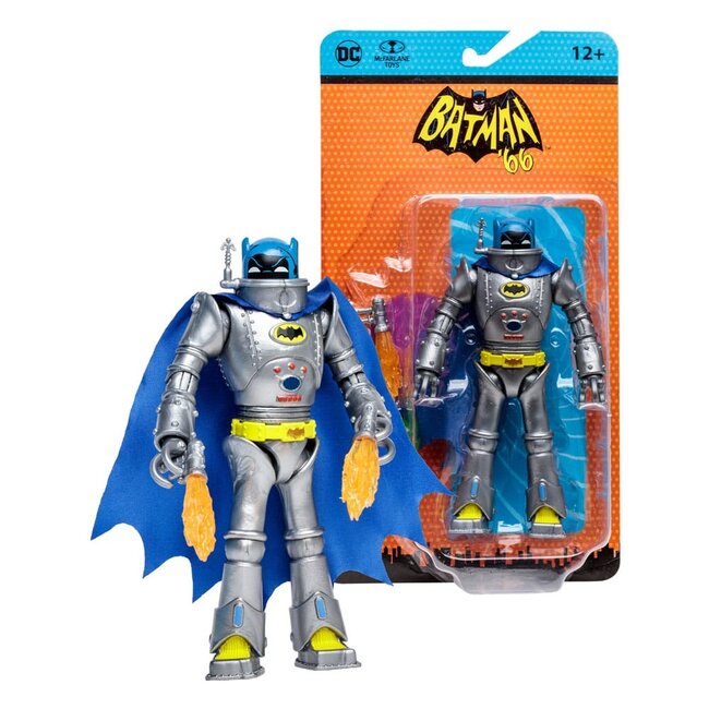 DC Retro Action Figure Batman 66 Robot Batman (Comic) 15 cm