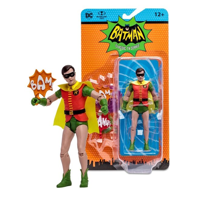 McFarlane DC Retro Actionfigur Batman 66 Robin 15 cm