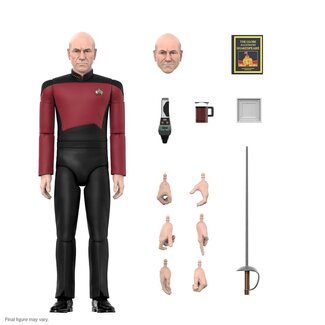 Super7 Star Trek: The Next Generation Ultimates Actionfigur Captain Picard 18 cm