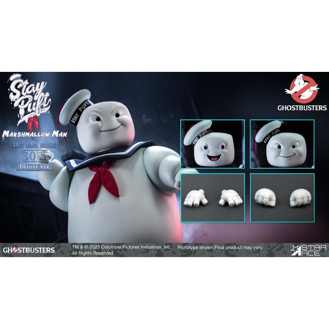 Ghostbusters: Stay Puft Marshmallow Man Deluxe Version Soft Vinyl Statue