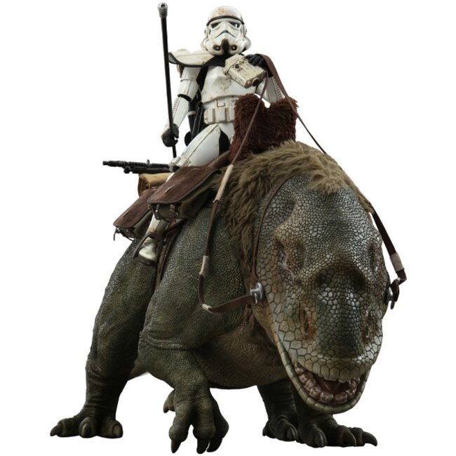 Hot Toys Star Wars: Eine neue Hoffnung – Sandtrooper Sergeant und Dewback Figurenset im Maßstab 1:6