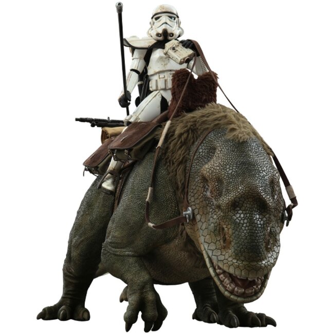 Star Wars: A New Hope - Sandtrooper Sergeant and Dewback 1/6 Scale Figure Set