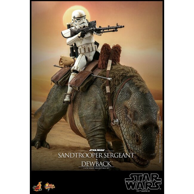 Star Wars Episode IV Action Figure 2-Pack 1/6 Sandtrooper Sergeant & Dewback 30 cm
