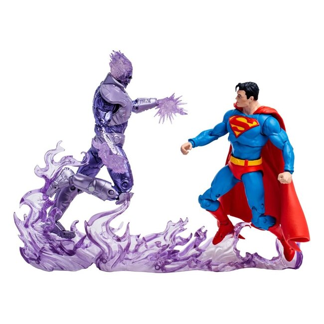 McFarlane DC Collector Multipack Action Figure Atomic Skull vs. Superman (Action Comics) (Gold Label) 18 cm