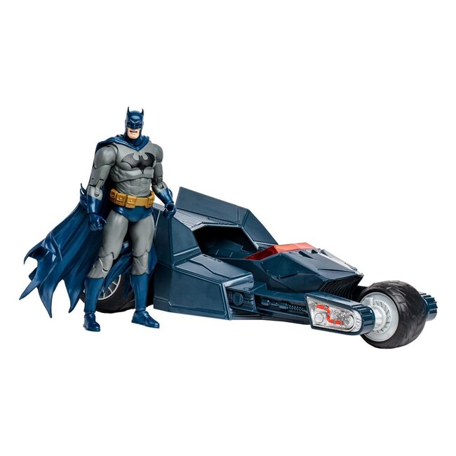 DC Multiverse Vehicle Bat-Raptor mit Batman (The Batman Who Laughs) (Gold Label)