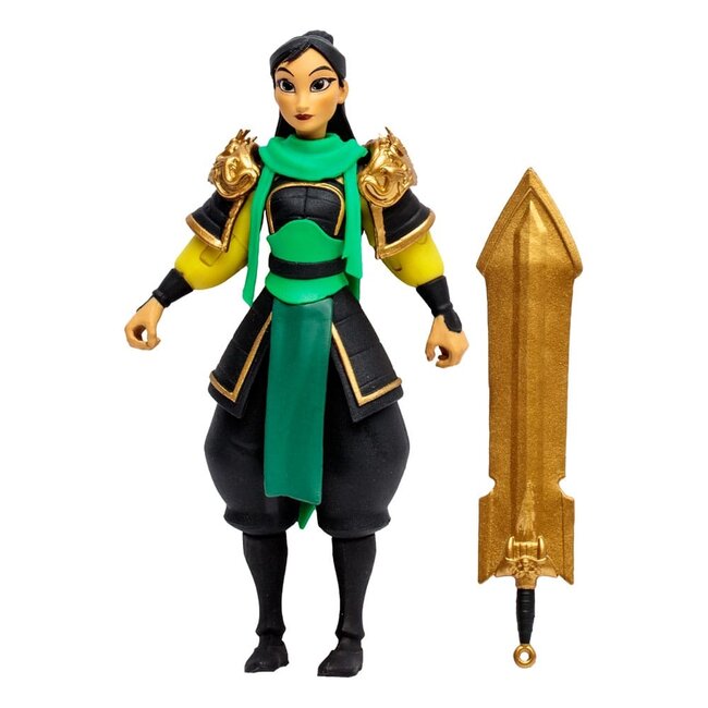 Disney Mirrorverse Actionfiguren Princess Pack Mulan, Belle (Fractured) & Arielle (Gold Label) 13 - 18 cm
