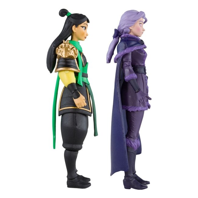 Disney Mirrorverse Actionfiguren Princess Pack Mulan, Belle (Fractured) & Arielle (Gold Label) 13 - 18 cm