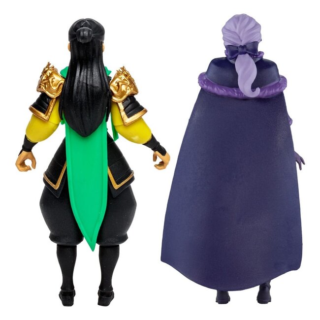 Disney Mirrorverse Action Figures Princess Pack Mulan, Belle (Fractured) & Arielle (Gold Label) 13 - 18 cm