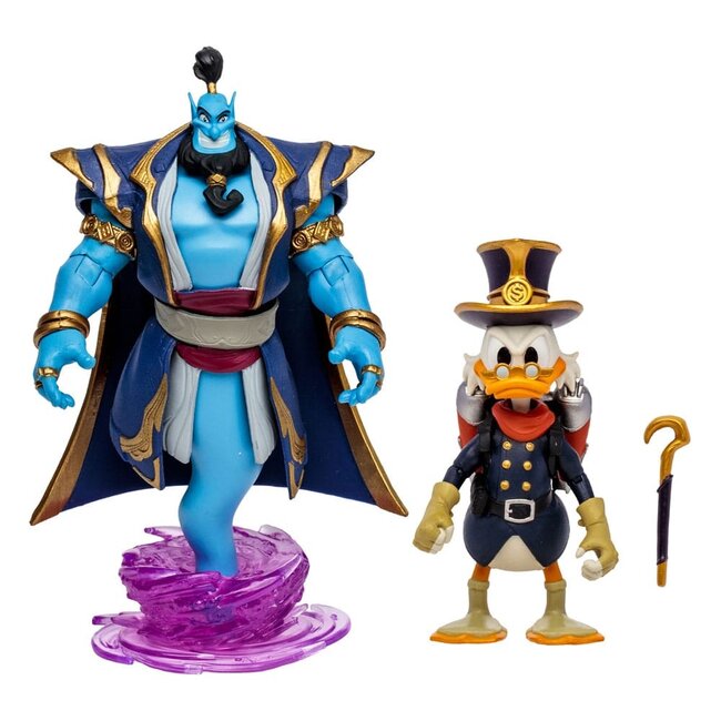 Disney Mirrorverse Actionfiguren Combopack Genie, Dagobert Duck & Goofy (Gold Label) 13 - 18 cm