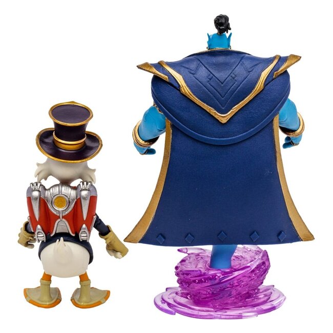 Disney Mirrorverse Action Figures Combopack Genie, Scrooge McDuck & Goofy (Gold Label) 13 - 18 cm