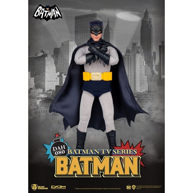 Beast Kingdom DC Comics Dynamic 8ction Heroes Actionfigur 1/9 Batman TV-Serie Batman 24 cm