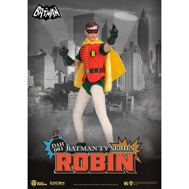 DC Comics Dynamic 8ction Heroes Action Figure 1/9 Batman TV Series Robin 24 cm