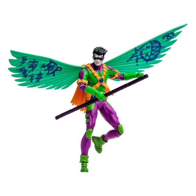 DC Multiverse Actionfigur Jokerized Red Robin (New 52) (Gold Label) 18 cm