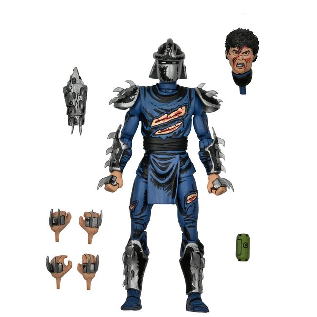 Teenage Mutant Ninja Turtles (Mirage Comics) Action Figure Battle Damaged Shredder 18 cm