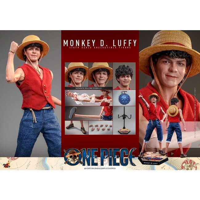 One Piece (Netflix) Actionfigur 1/6 Monkey D. Ruffy 31 cm