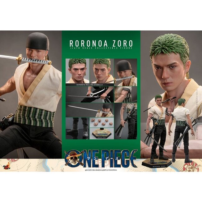 One Piece (Netflix) Actionfigur 1/6 Roronoa Zoro 31 cm