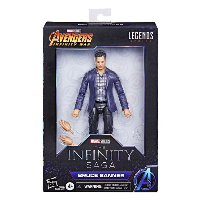 Die Infinity Saga Marvel Legends Actionfigur Bruce Banner (Avengers: Infinity War) 15 cm