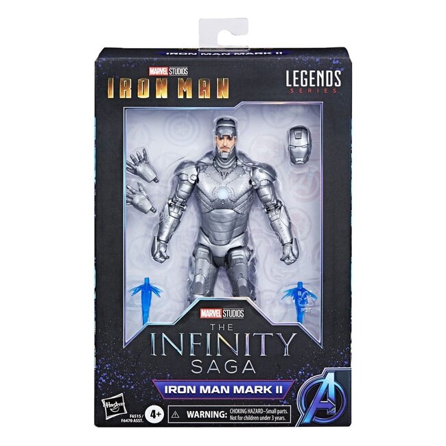 Die Infinity Saga Marvel Legends Actionfigur Iron Man Mark II (Iron Man) 15 cm