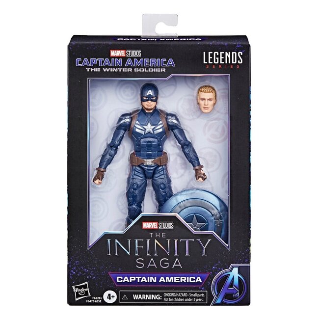 Hasbro The Infinity Saga Marvel Legends Action Figure Captain America (Captain America: The Winter Soldier) 15 cm