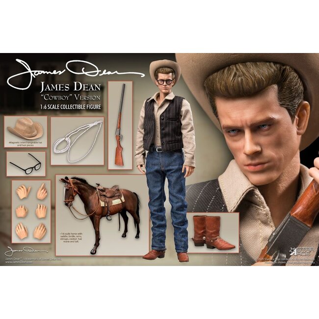James Dean Action Figure 1/6 James Dean Cowboy Deluxe Ver. 30 cm