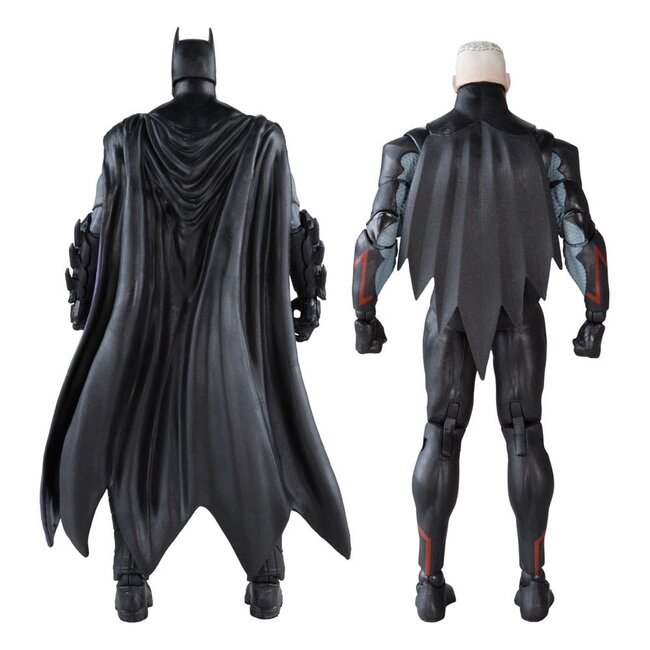 DC Collector Actionfiguren 2er-Pack Omega (Unmasked) & Batman (Bloody) (Gold Label) 18 cm