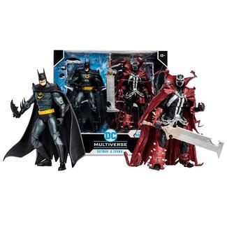 McFarlane Toys DC Collector Actionfigur 2er Pack Batman & Spawn 18 cm