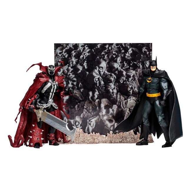 DC Collector Action Figure Pack of 2 Batman & Spawn 18 cm