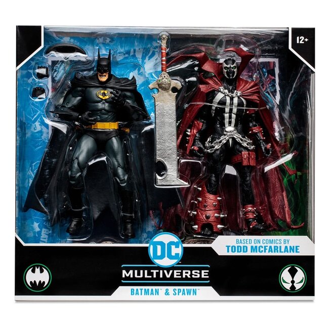 DC Collector Action Figure Pack of 2 Batman & Spawn 18 cm