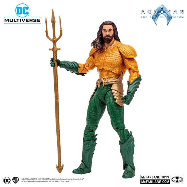 Aquaman und das verlorene Königreich DC Multiverse Actionfigur Aquaman 18 cm