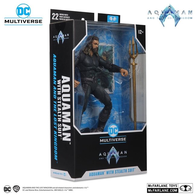Aquaman and the Lost Kingdom DC Multiverse Actionfigur Aquaman mit Stealth-Anzug 18 cm