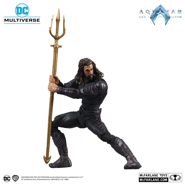 Aquaman and the Lost Kingdom DC Multiverse Actionfigur Aquaman mit Stealth-Anzug 18 cm