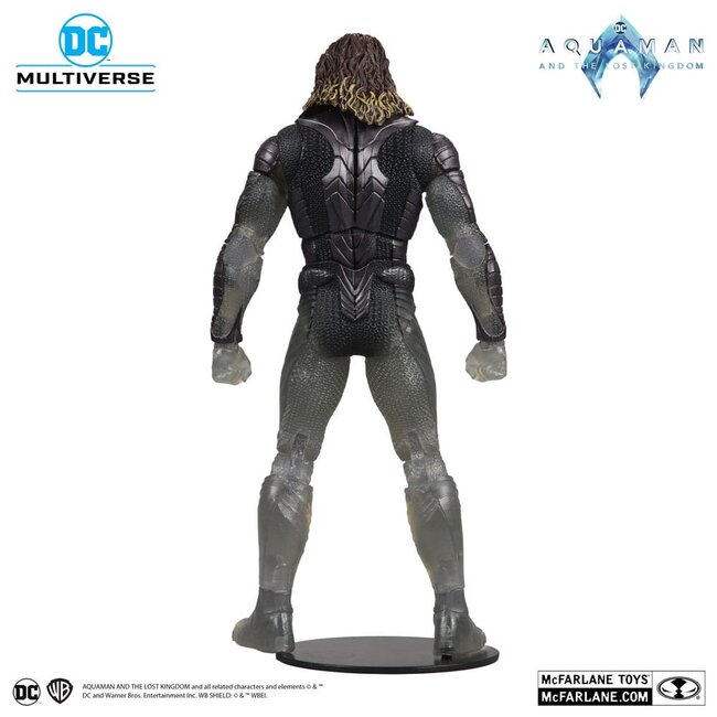 Aquaman and the Lost Kingdom DC Multiverse Action Figure Aquaman (Stealth Suit with Topo) (Gold Label) 18 cm