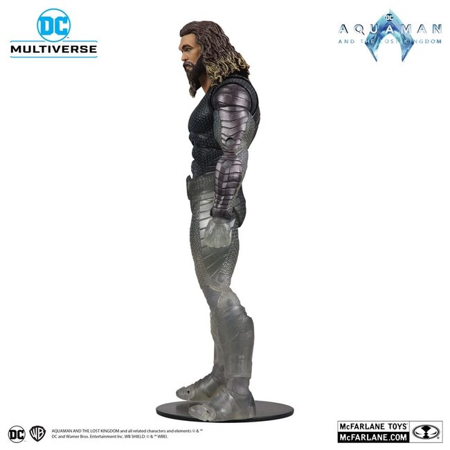 Aquaman and the Lost Kingdom DC Multiverse Action Figure Aquaman (Stealth Suit with Topo) (Gold Label) 18 cm