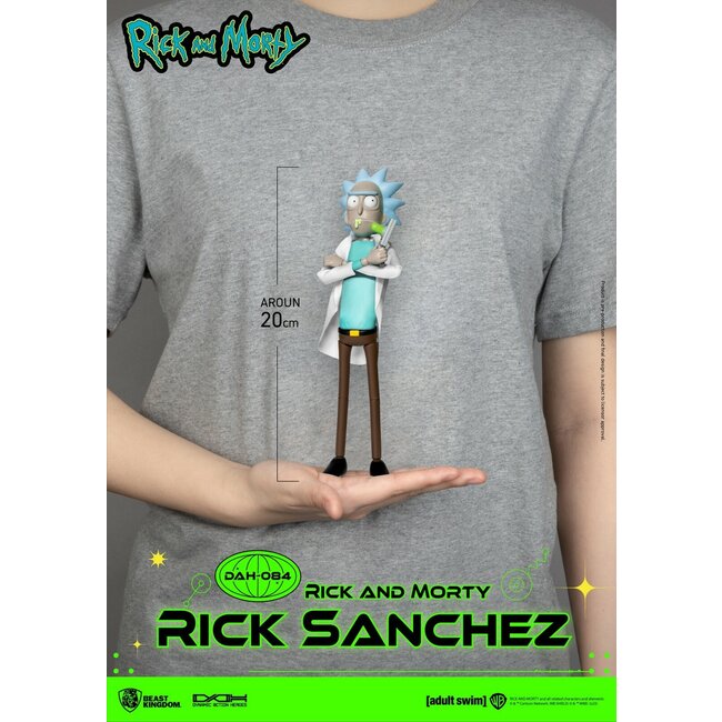 Rick und Morty Dynamic 8ction Heroes Actionfigur 1/9 Rick Sanchez 23 cm
